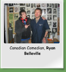 Canadian Comedian, Ryan Belleville