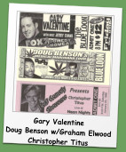 Gary Valentine Doug Benson w/Graham Elwood Christopher Titus